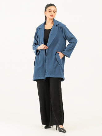 Belted Viscose Coat