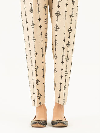 Embroidered Winter Cotton Trousers