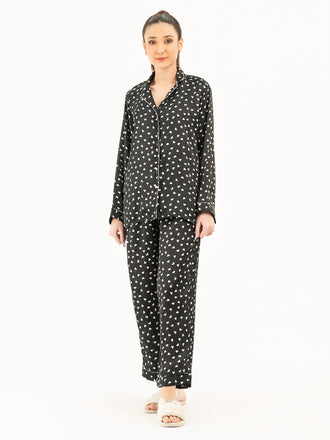 Printed Silk Sleepwear