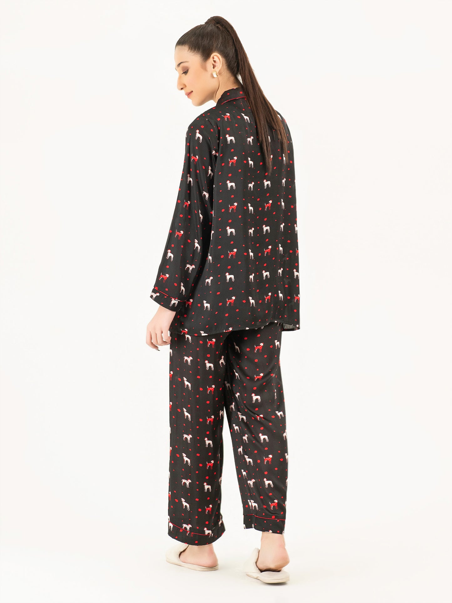 Printed Silk Sleepwear