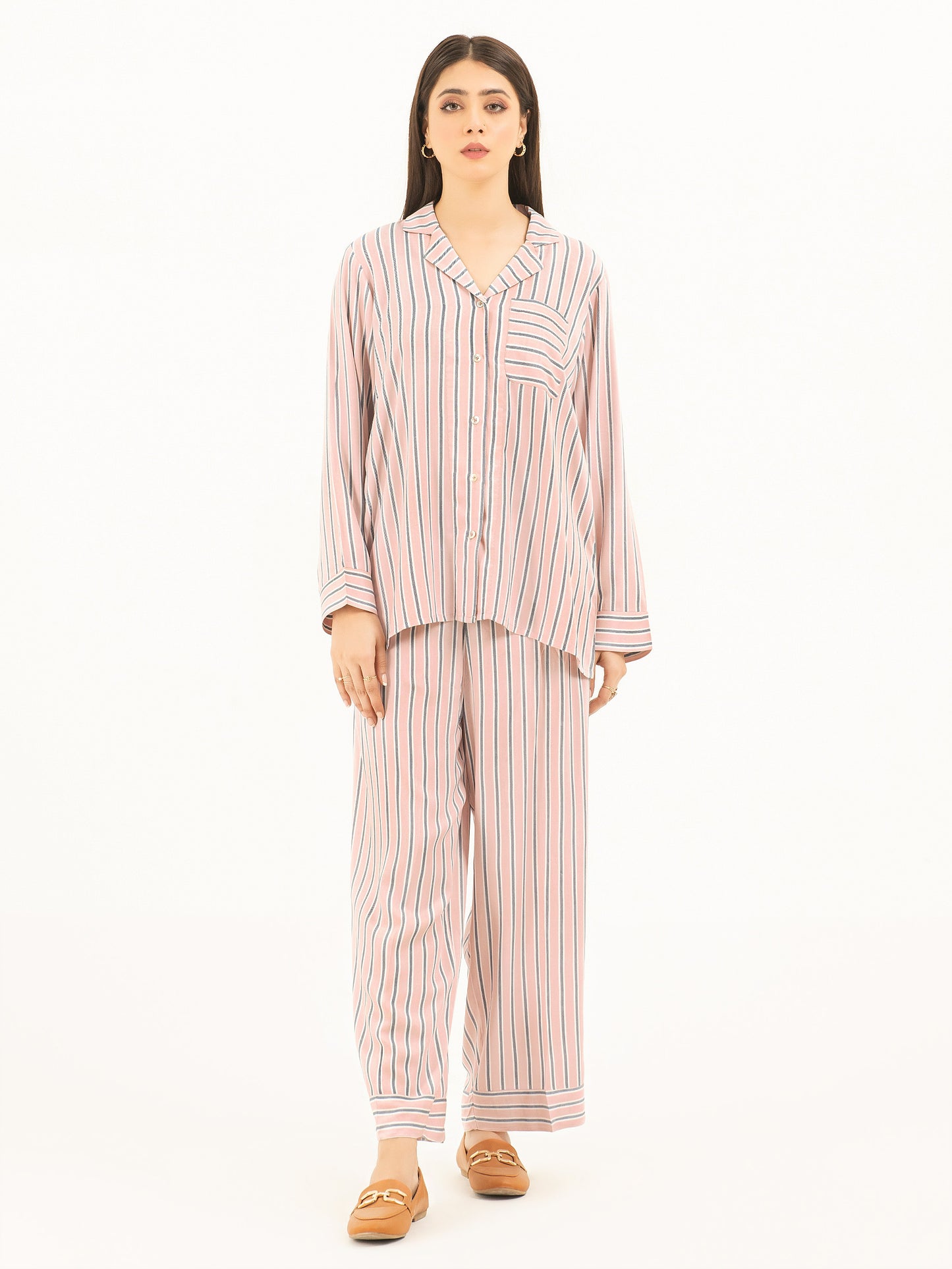 Printed Linen Sleepwear