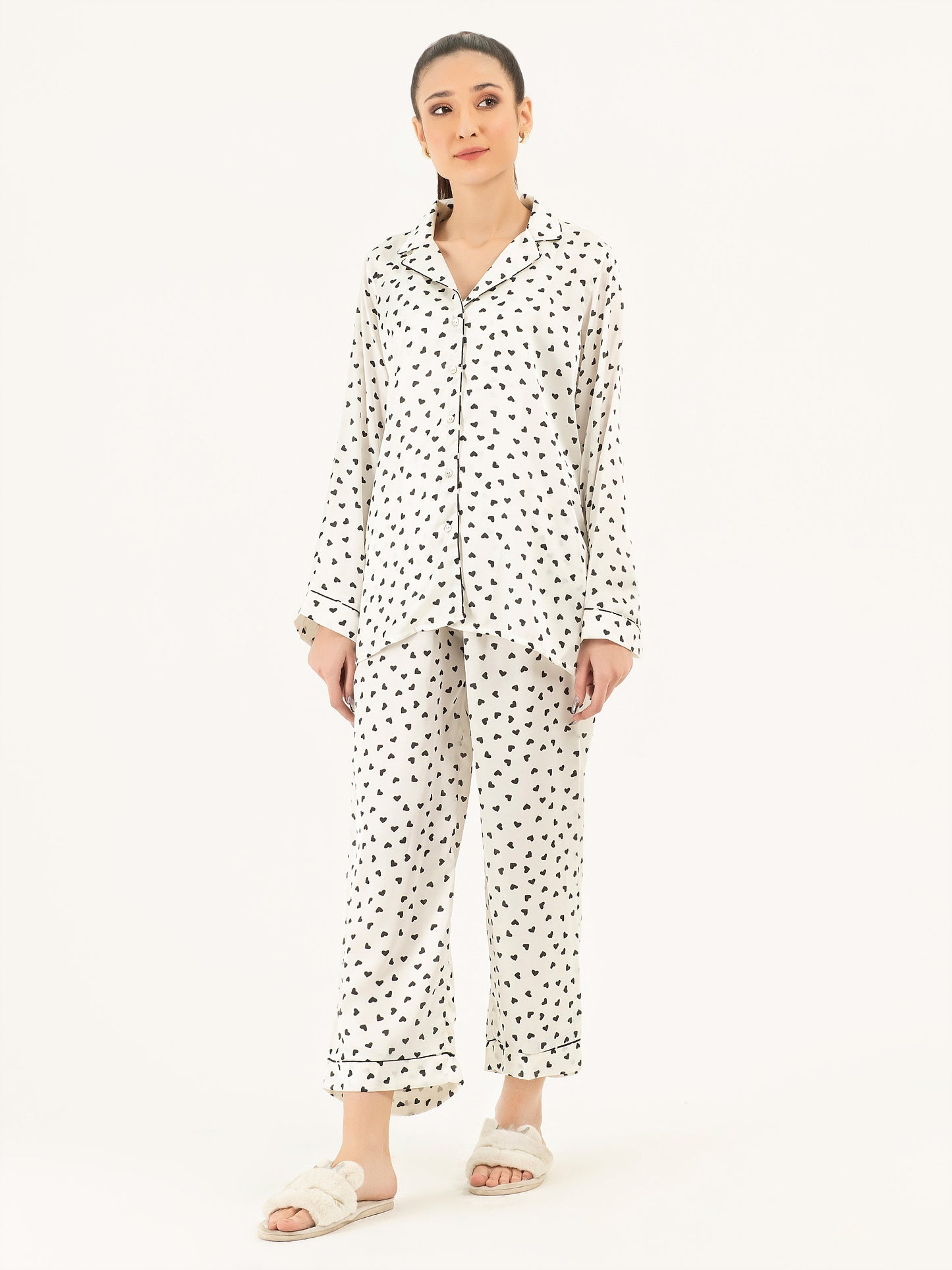 Printed Silk Sleepwear