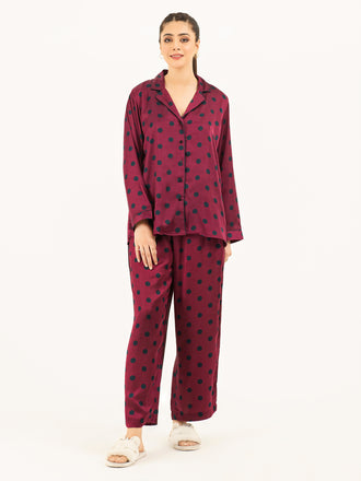 Printed Silk Sleepwear