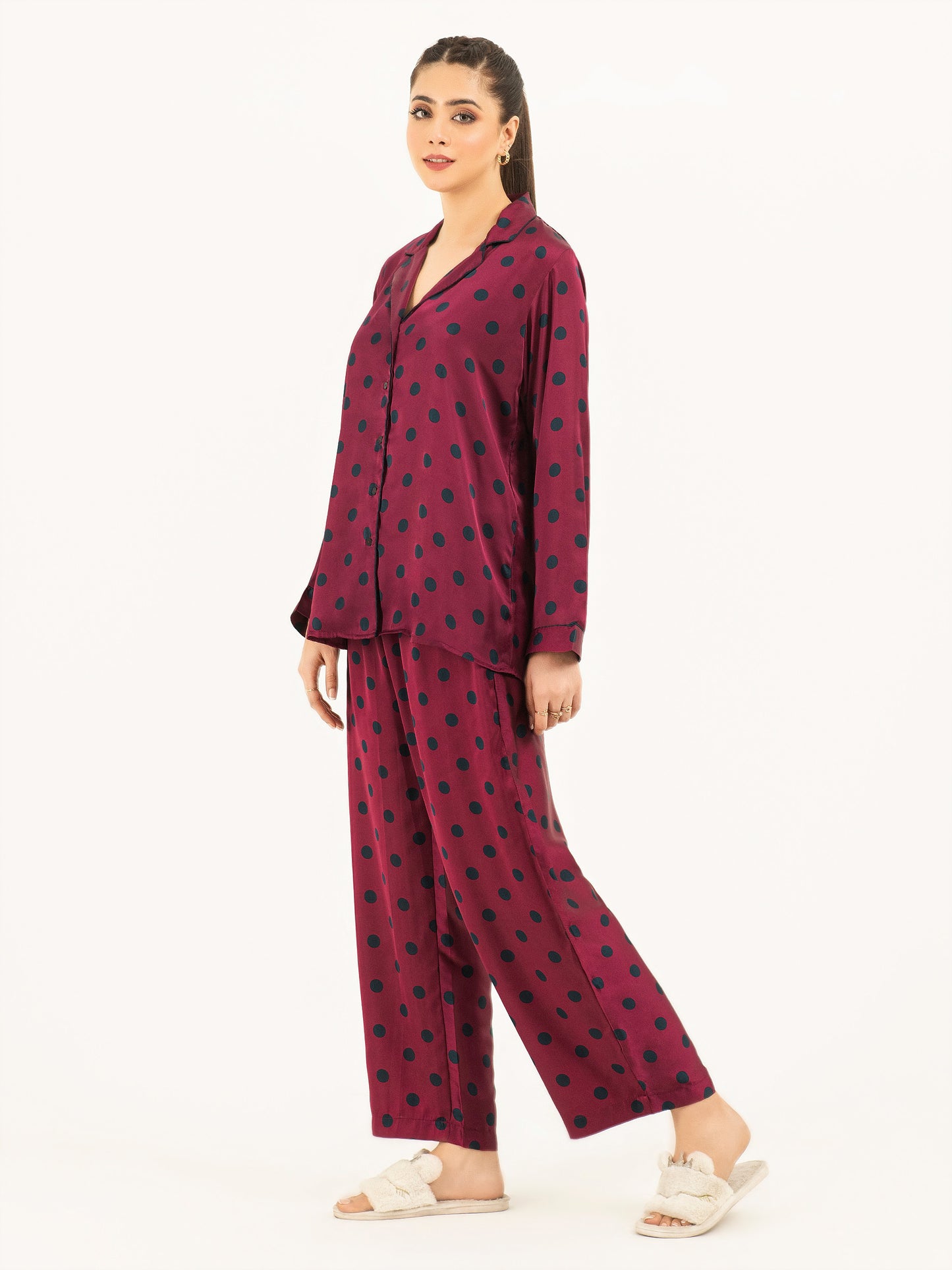 Printed Silk Sleepwear