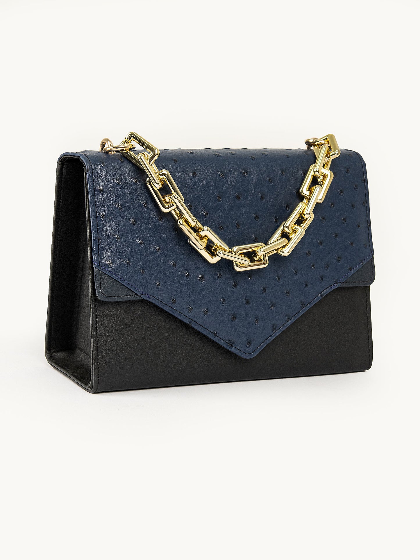 Textured Envelope Handbag