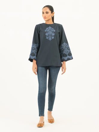 Embroidered Winter Cotton Top