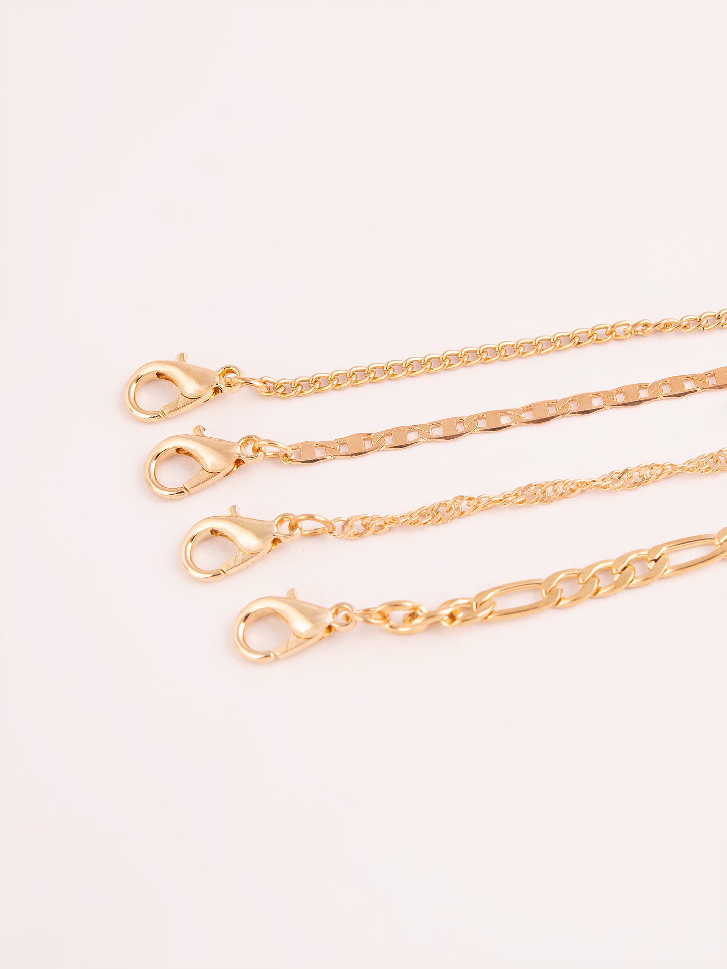 Classic Chain Anklet Set