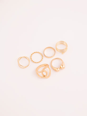 Contemporary Ring Set
