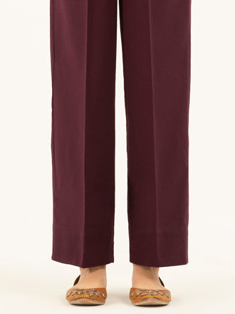 Dyed Khaddar Trousers