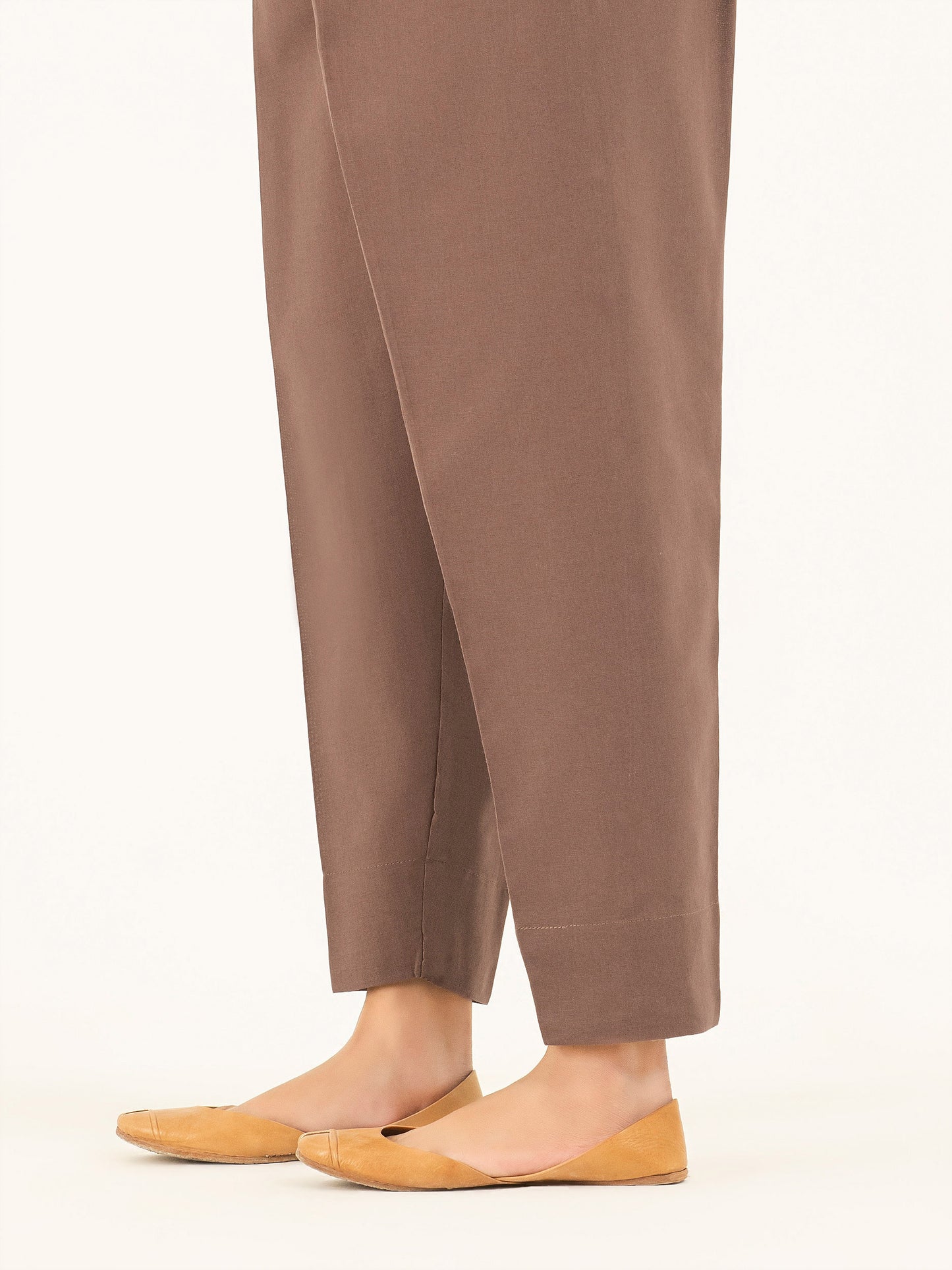 Dyed Khaddar Trousers