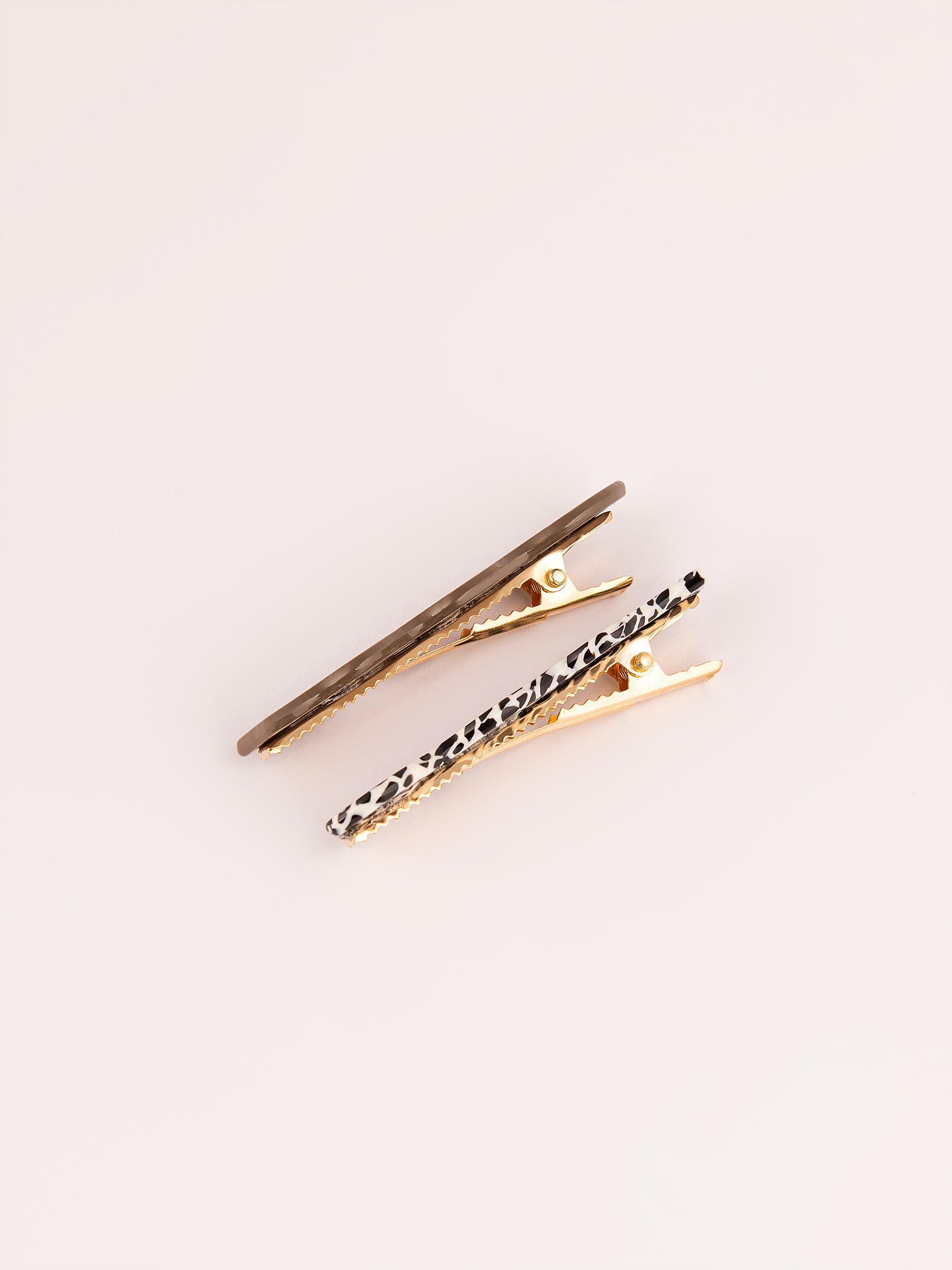 Two Tone Snap Clip Set