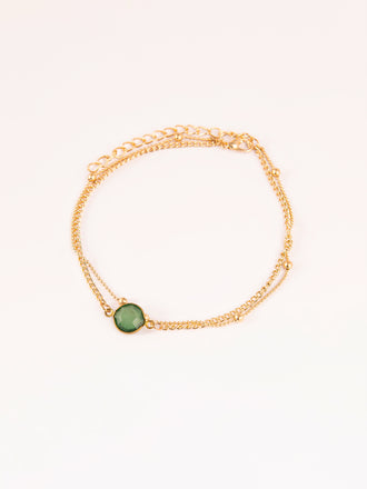 Classic Layered Anklet