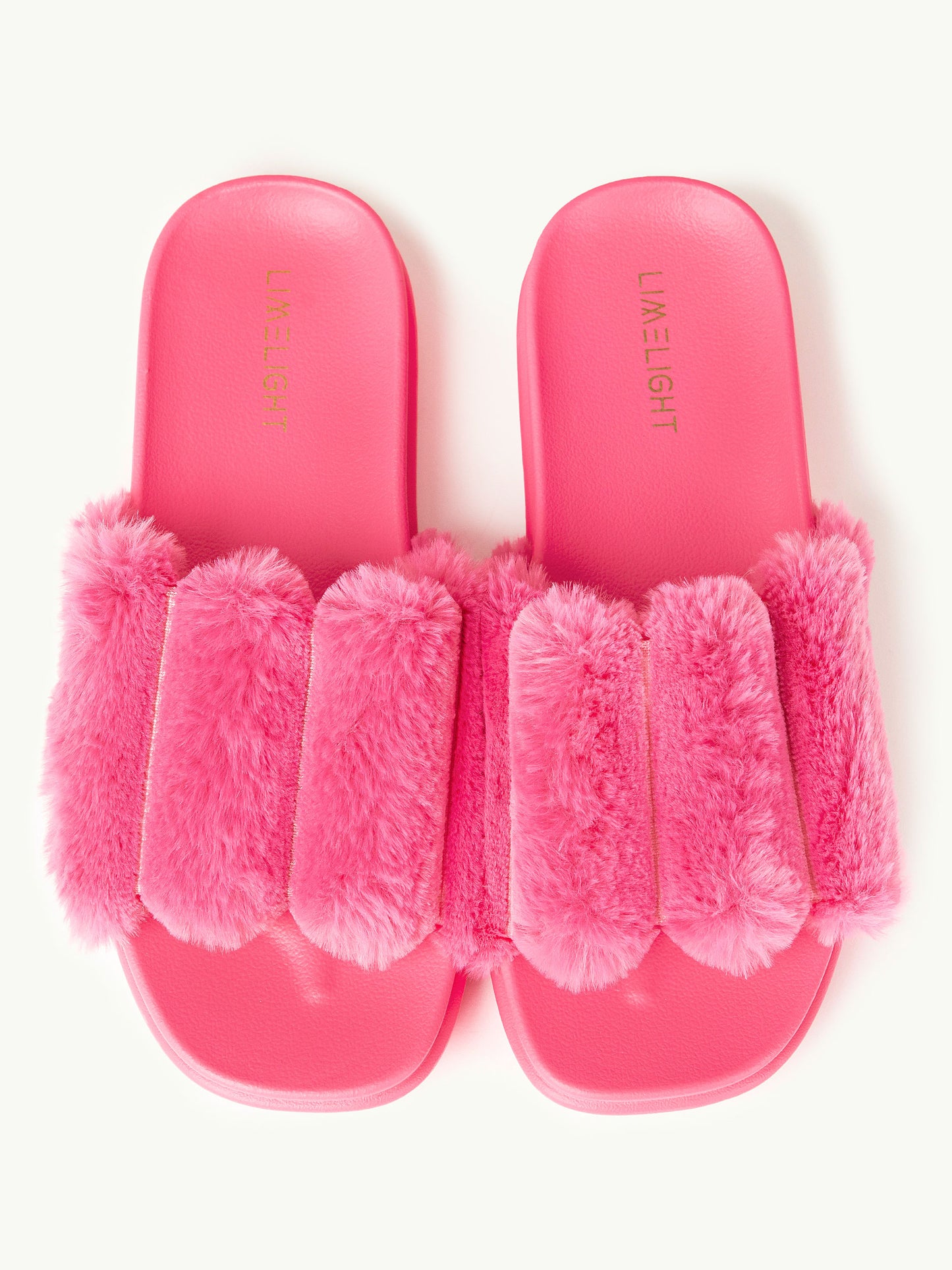 Faux Fur Sliders