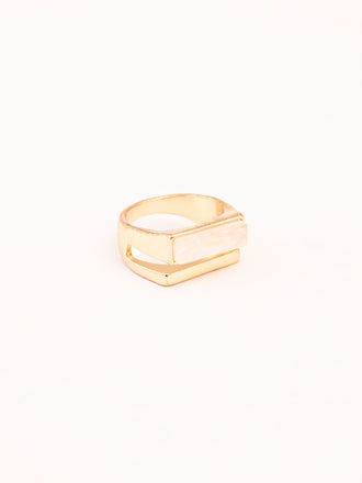 Geometrical Acrylic Ring Set