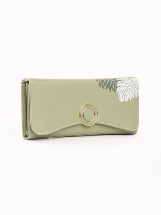 Floral Print Wallet