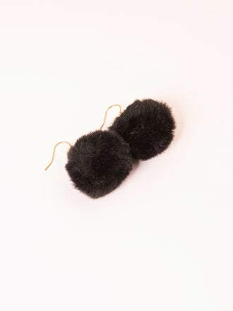 Pompom Earrings