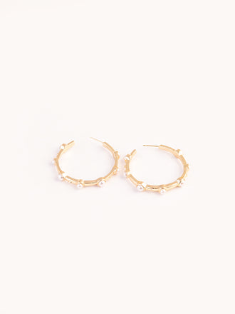 Vintage C-hoop Earrings