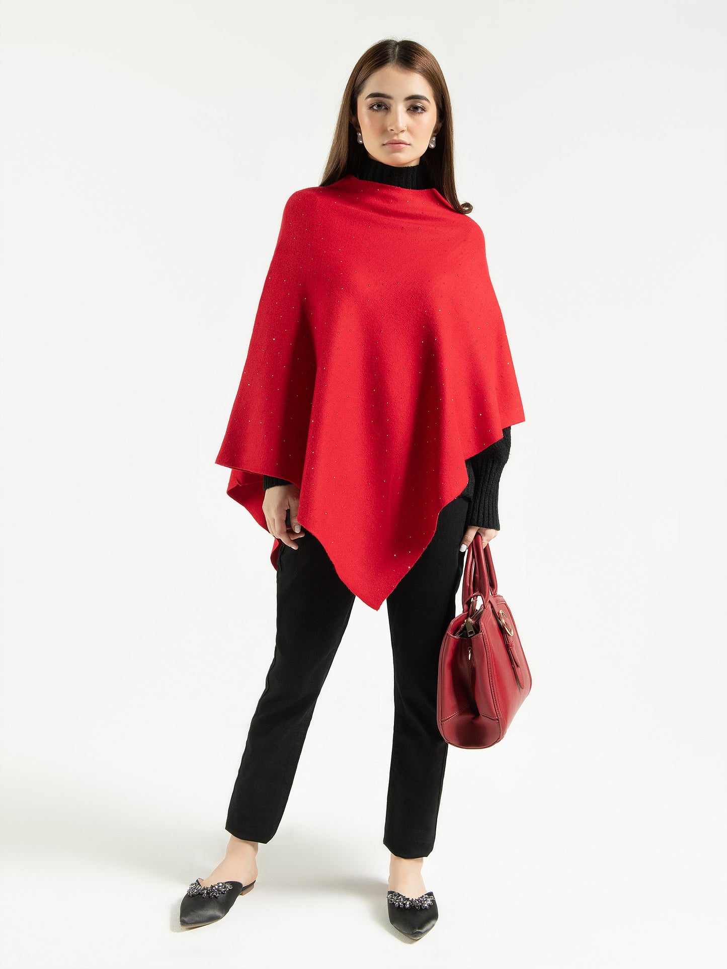 Scarlet Poncho