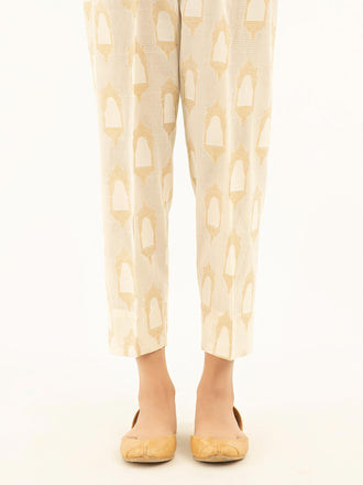 Printed Jacquard Trousers