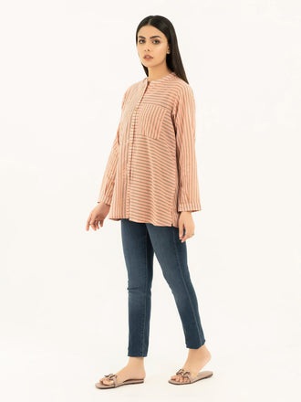 Yarn Dyed Top-Embroidered (Pret)