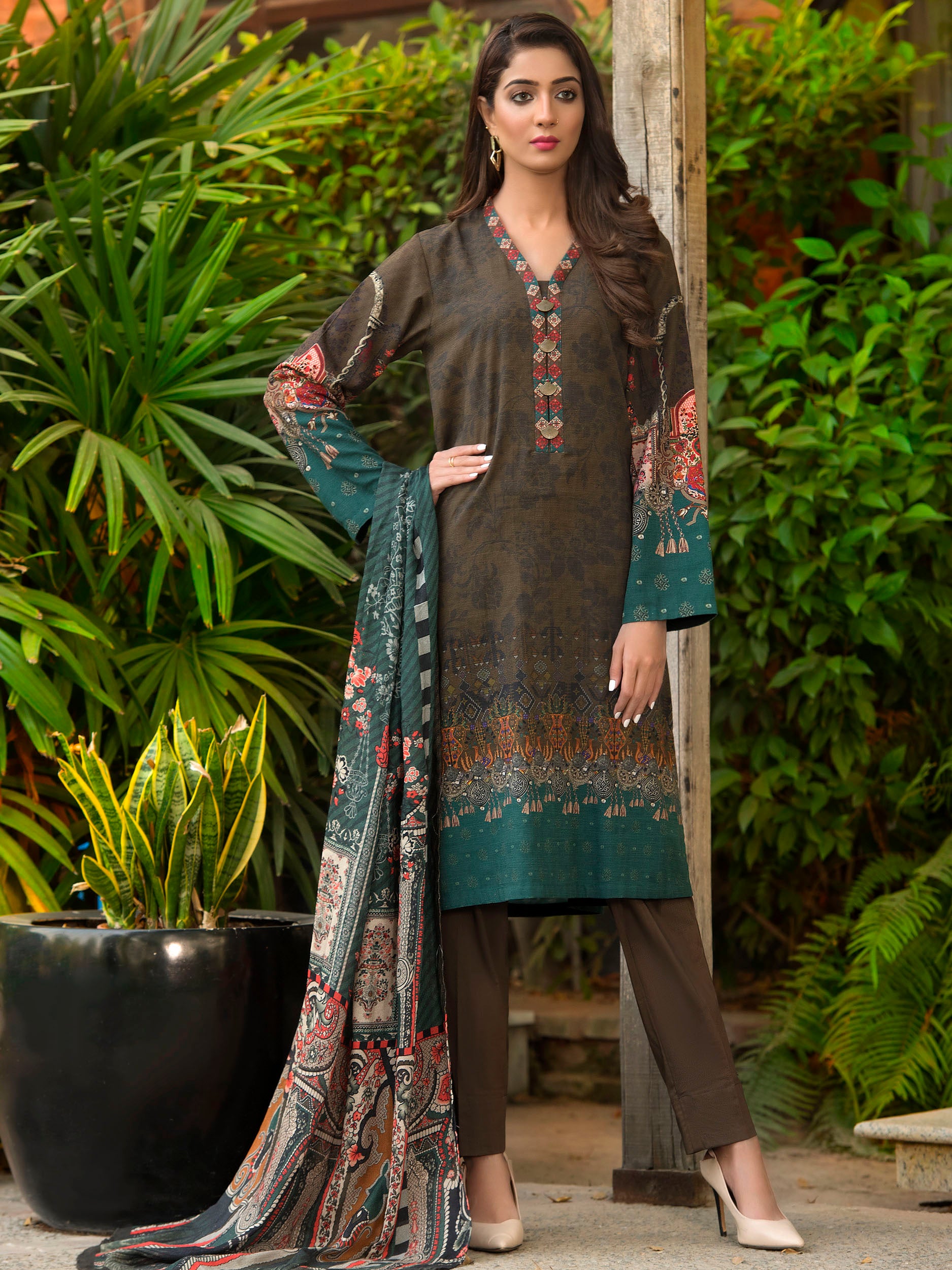 3-Pc Cambric Suit 3-Pc Cambric Suit