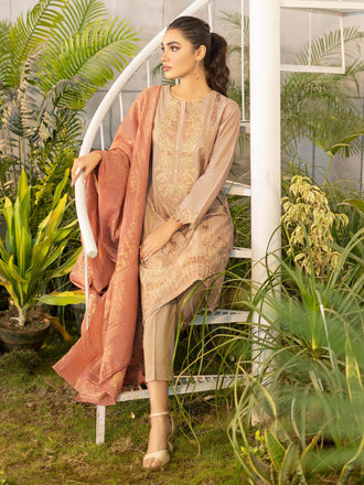 2 Piece Lawn Suit-Embroidered (Unstitched)