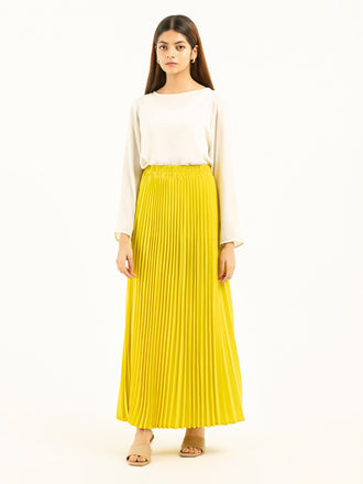 Pleated Grip Skirt