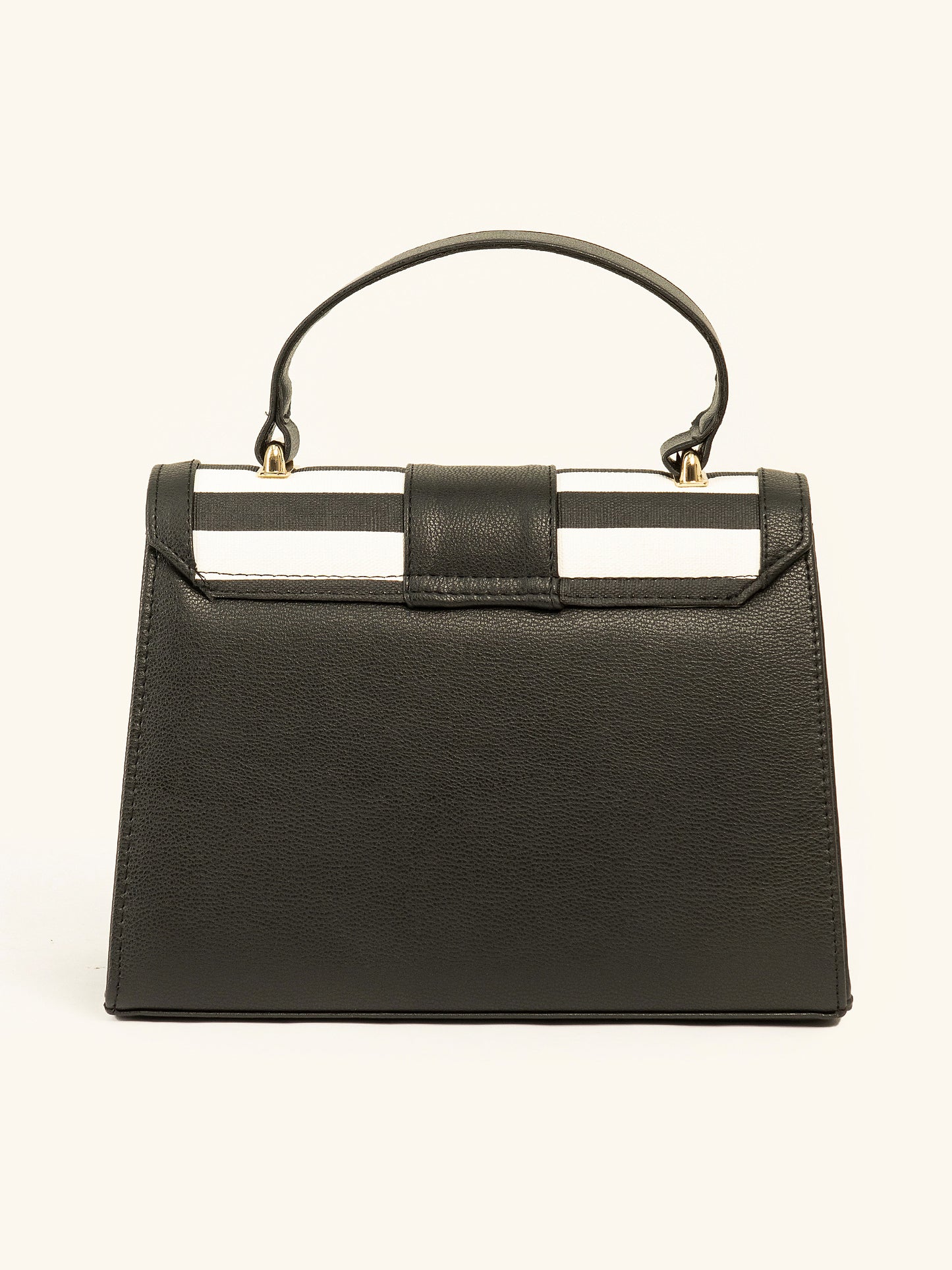 Two Tone Box Handbag