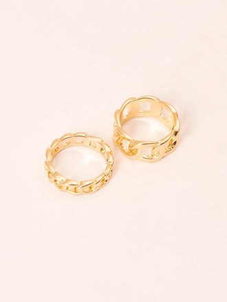 Chained Ring Set