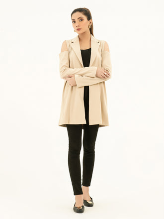 Cold Shoulder Coat