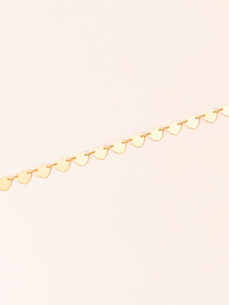 Metallic Coin Anklet