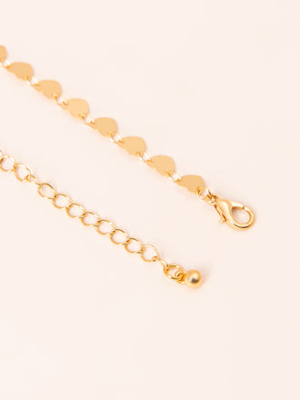 Metallic Coin Anklet