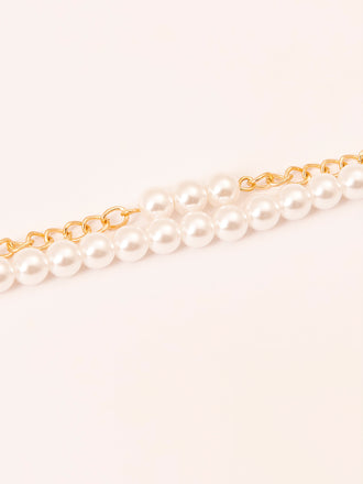 Pearl Layered Anklet