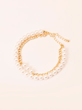 Pearl Layered Anklet