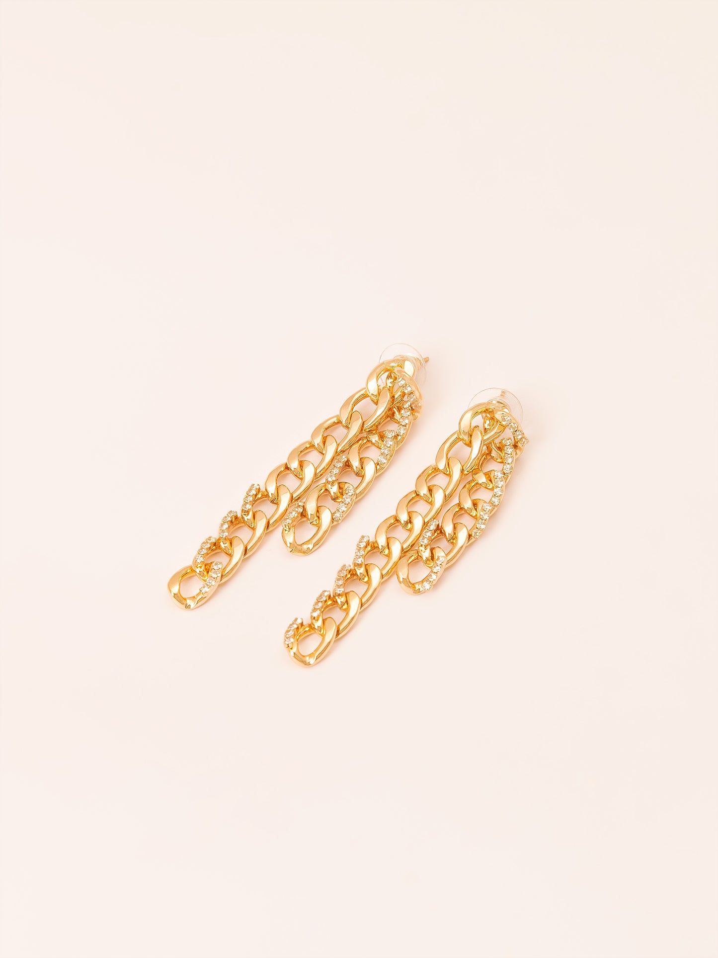 Embellished Chain Earrings