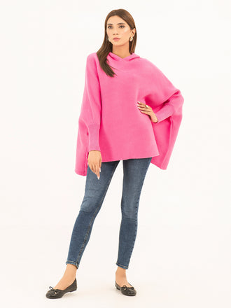 Hooded Batwing Sweater