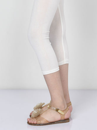 Shimmer Tights - Off White