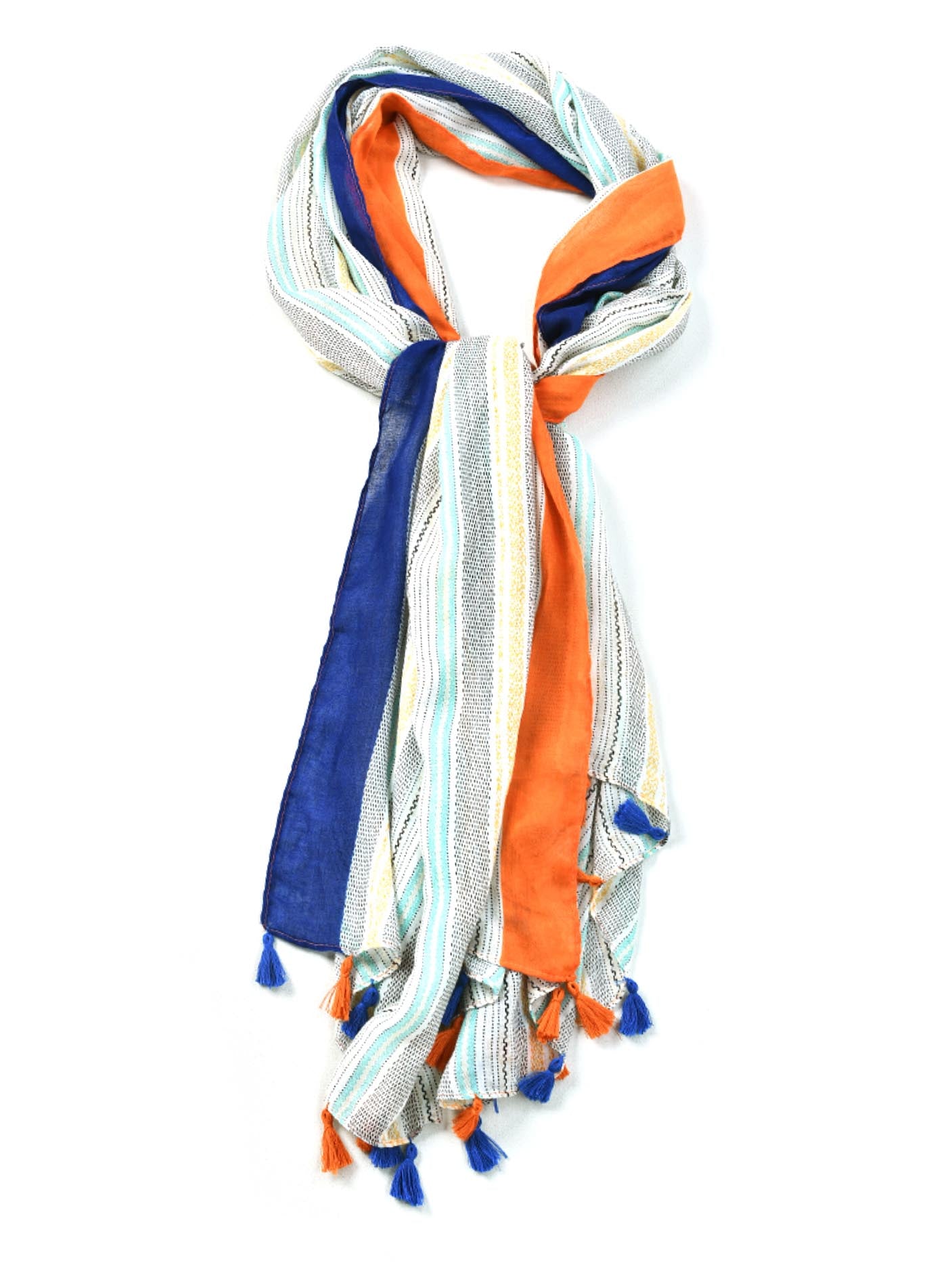 Viscose Tassel Printed Scarf Viscose Tassel Printed Scarf