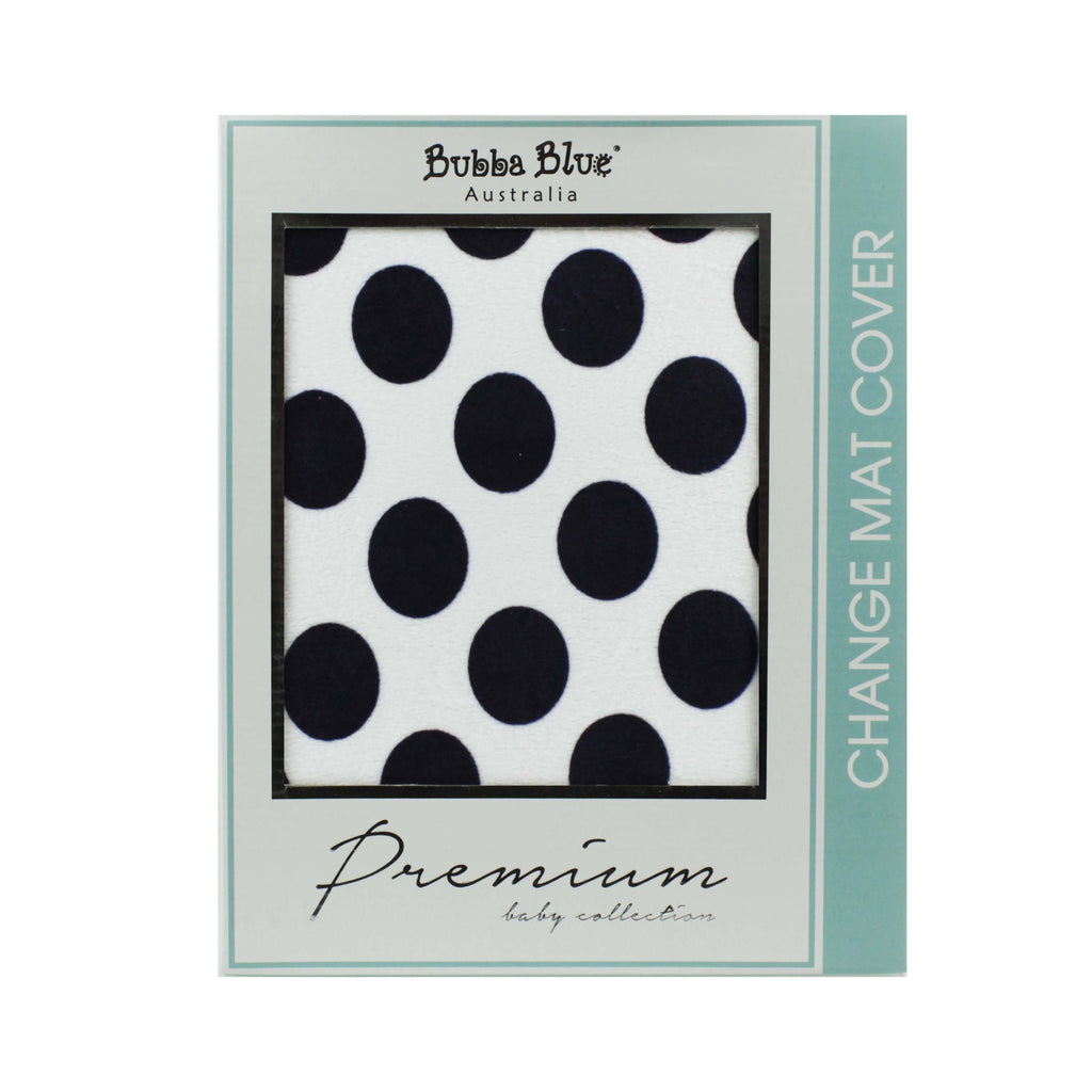 Bubba Blue Polka Dots Change Mat Cover 2 Pack At 22 95