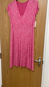 Andrea V Neck Dress