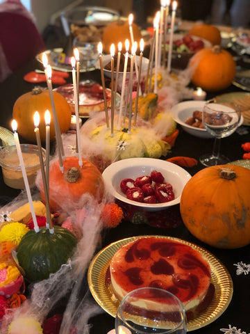 talking tables halloween spread gathering as featured on talking tables blog