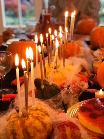 talking tables halloween party gathering centre piece as featured on talking tables blog