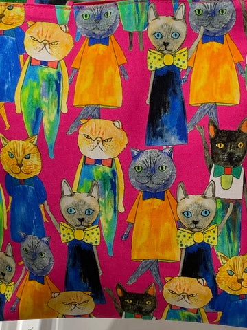 Colourful cat animation as featured on Talking Tables Blog