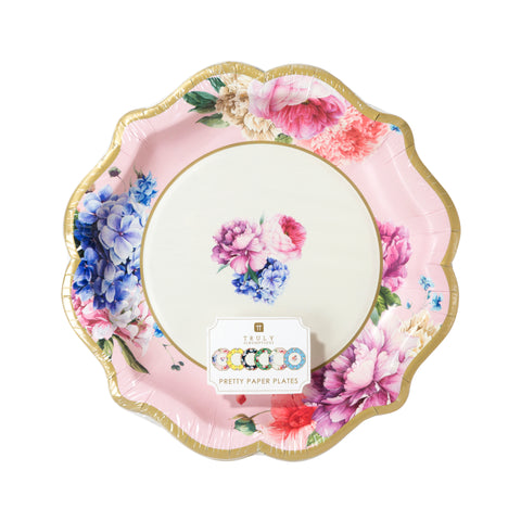 tea party truly scrumptious paper plates by talking tables