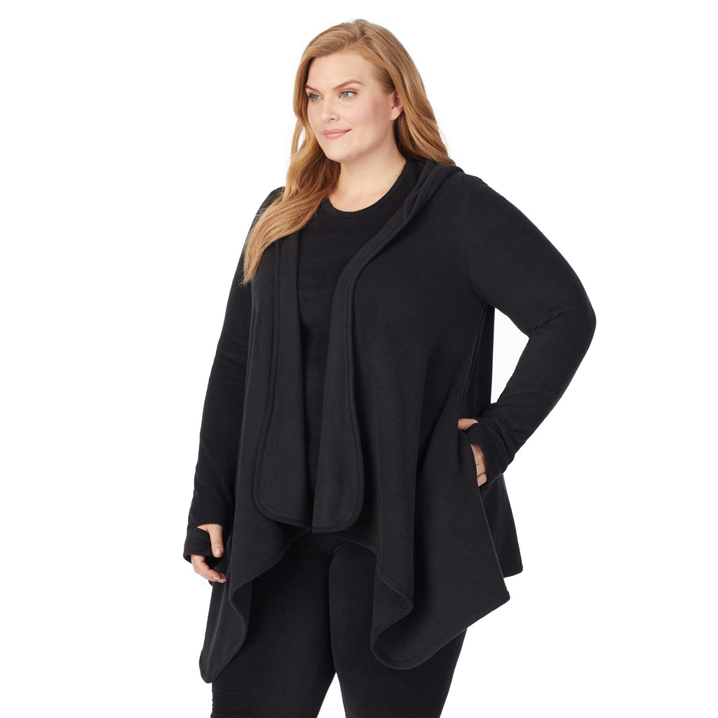 cuddl duds fleecewear stretch long wrap