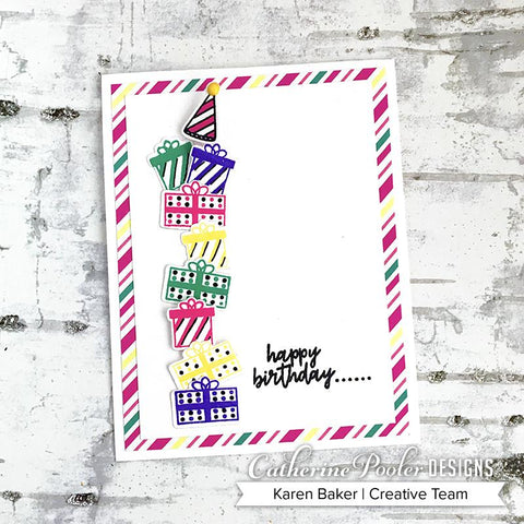 Catherine Pooler - Birthday Icons Stamp and Dies