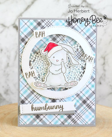 Honey Bee Stamps - Blah Humbunny Stamp and Die