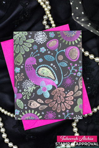 Catherine Pooler Paisley Peacock Stamp & Die Bundle