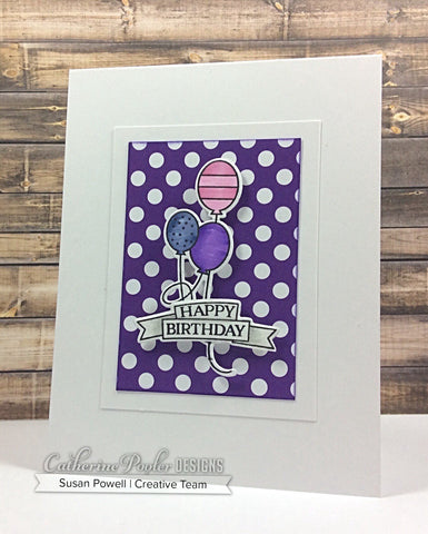 Catherine Pooler - Birthday Icons Stamp and Dies