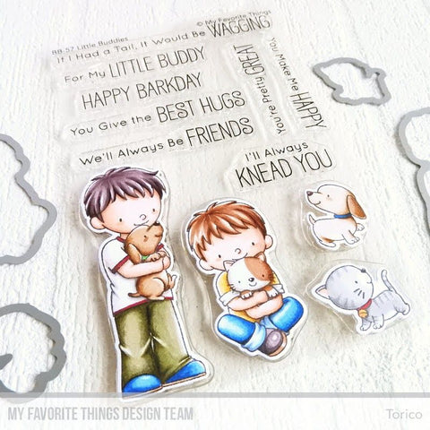 My Favorite Things MFT - BB Little Buddies Stamp and Die